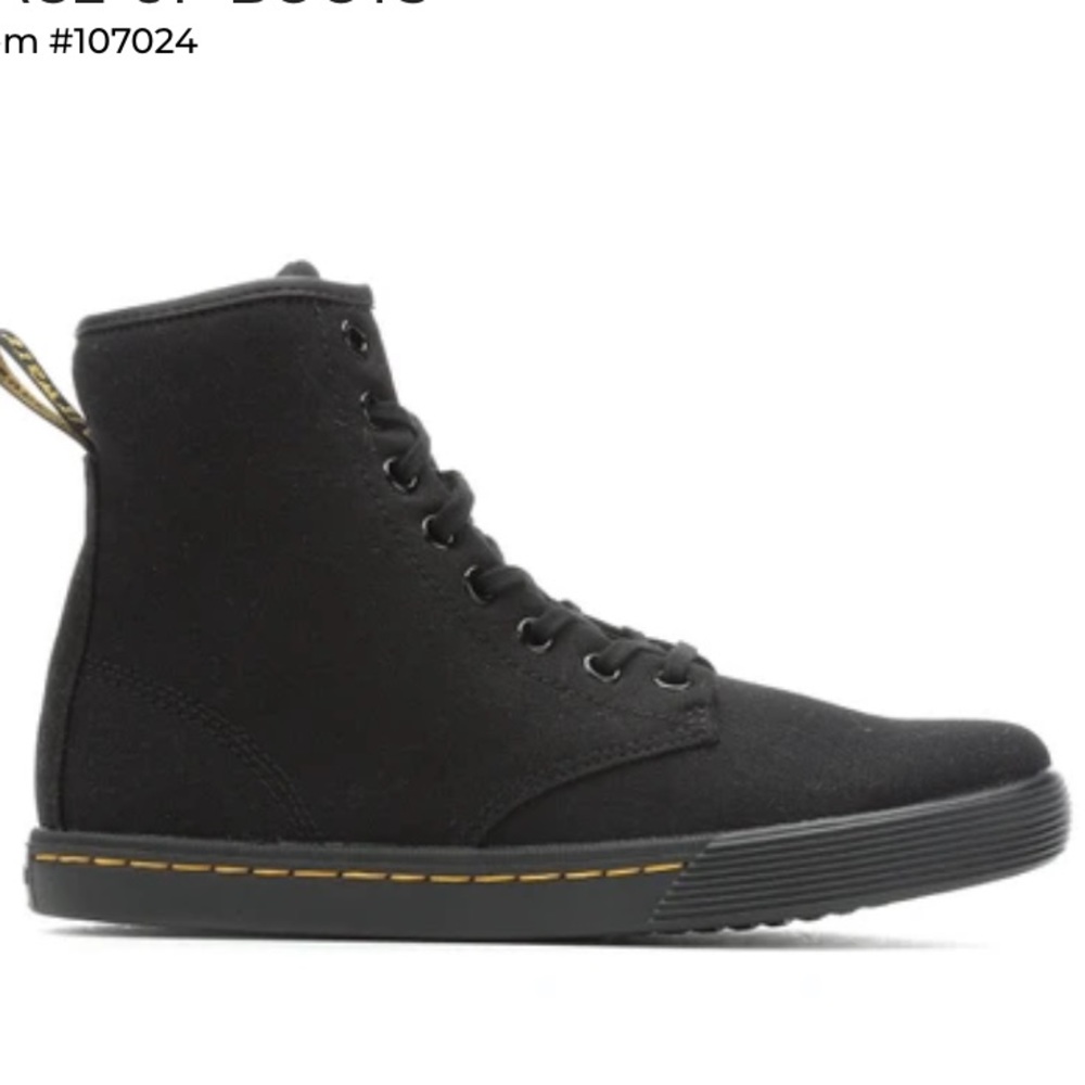 Dr. Martens Black Lace Up Boots